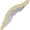 Ekena Millwork 3 7/8"H x 3 3/4"P x 5 3/8"F x 94 1/2"L, (7 7/8" Repeat), Logan Crown Moulding MLD03X03X05LO - alternate 3